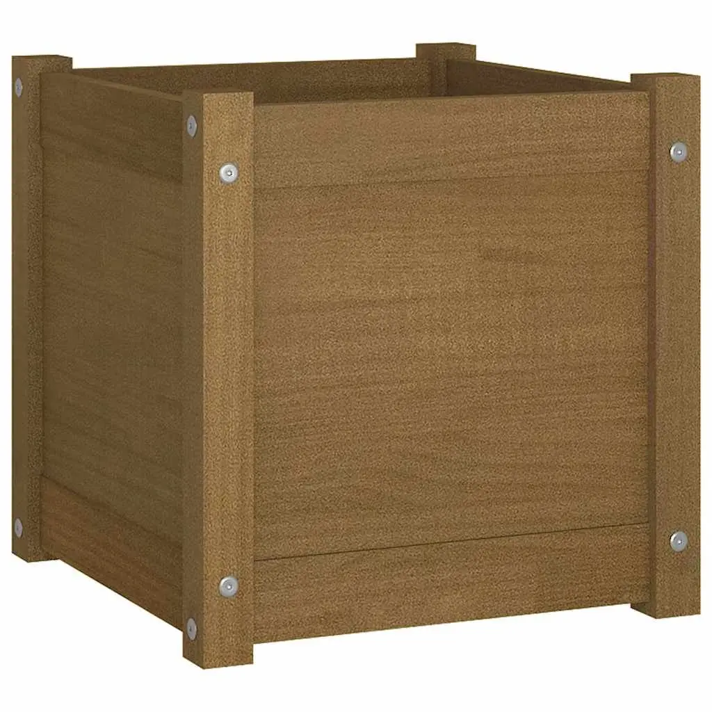 Solid Pinewood Garden Planter Box