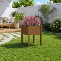 Create Your Garden Oasis with Our Wooden Planter 50x50x70cm