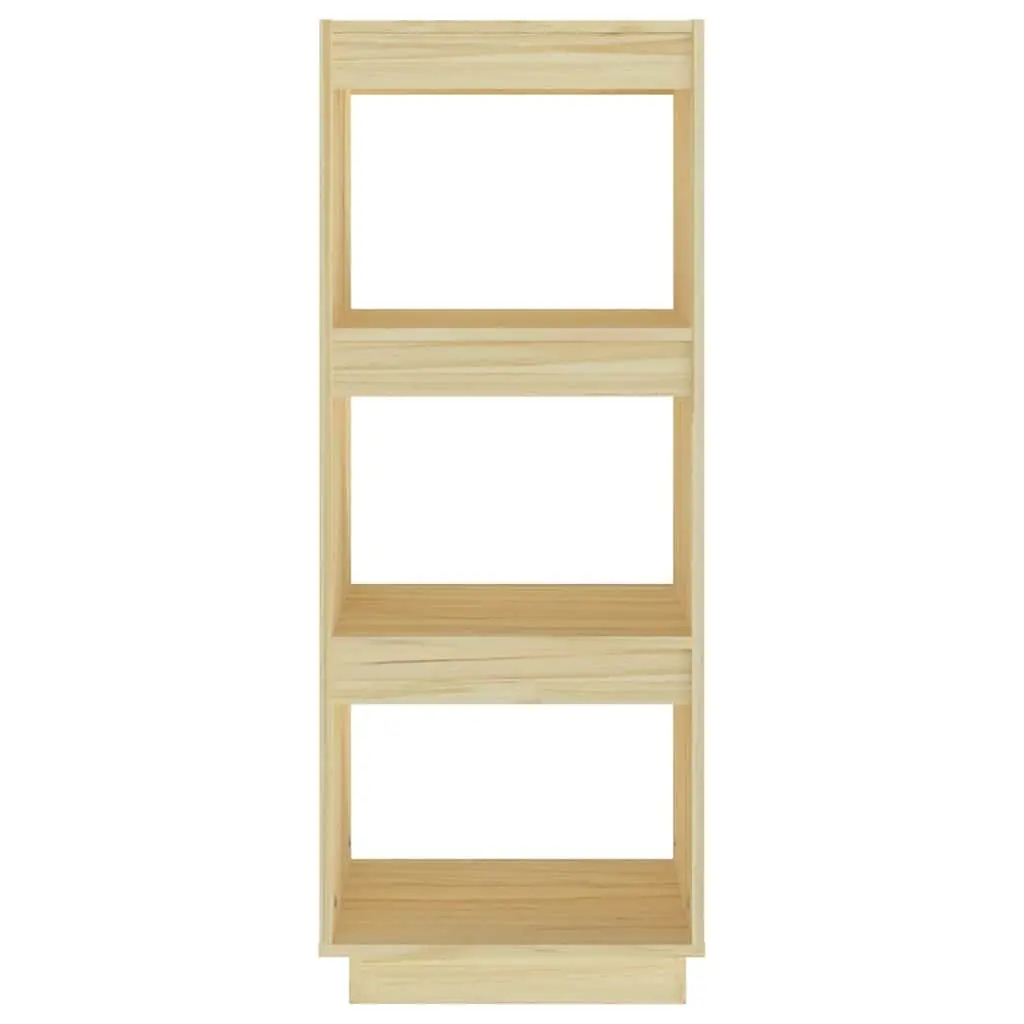 Solid Pinewood Book Cabinet Room Divider Bookshelf 40x35x103cm