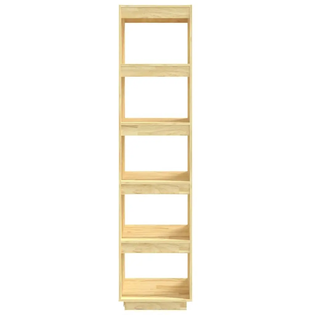 Solid Pinewood Book Cabinet 40x35x167cm