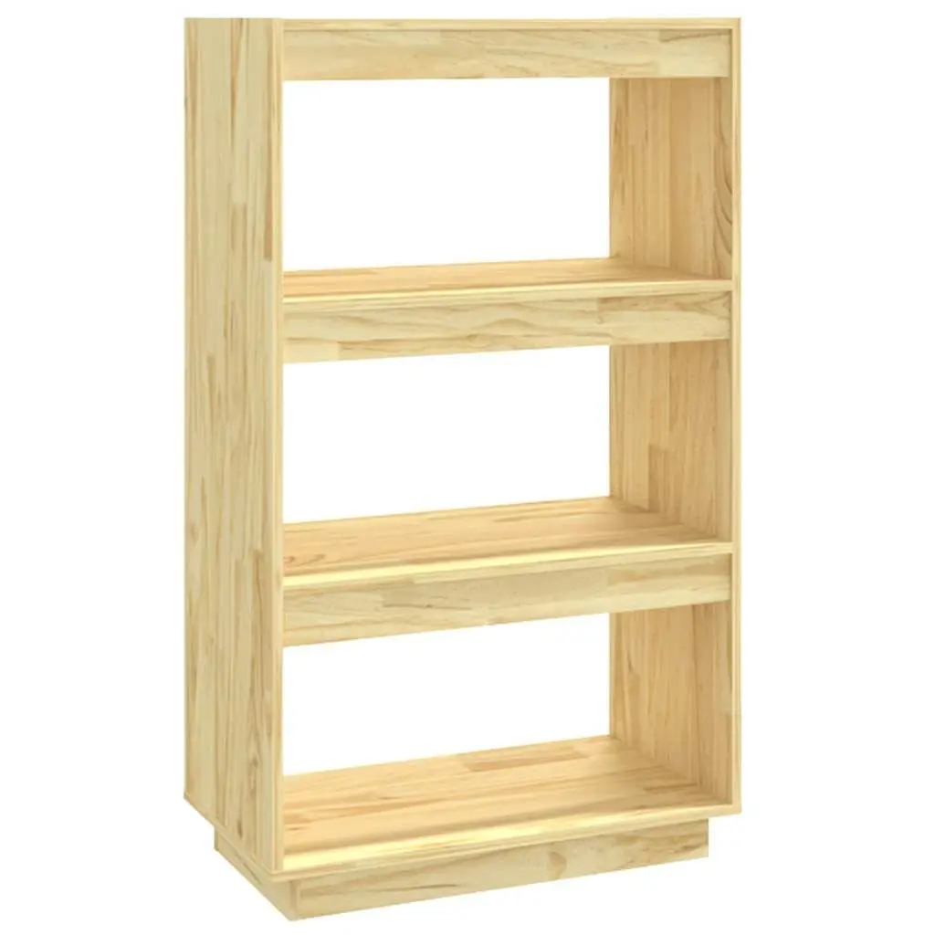 Wooden Book Cabinet Room Divider Brown 60W x 35D x 103H cm