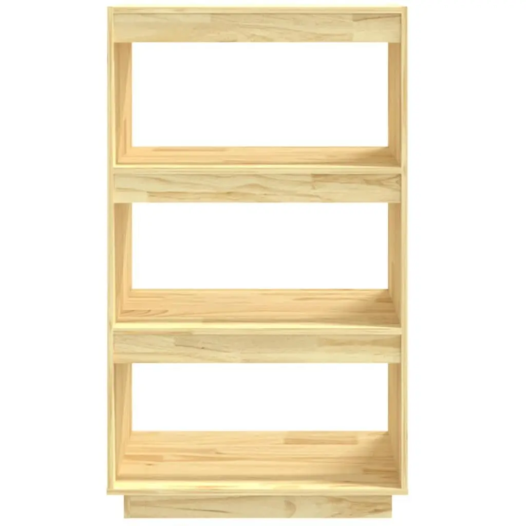 Wooden Book Cabinet Room Divider Brown 60W x 35D x 103H cm