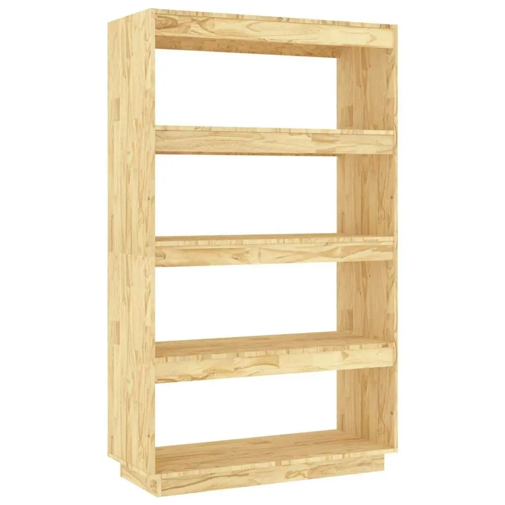 Wooden Book Cabinet Room Divider Shelving Unit Storage Organiser Brown 80W x 35D x 135H cm