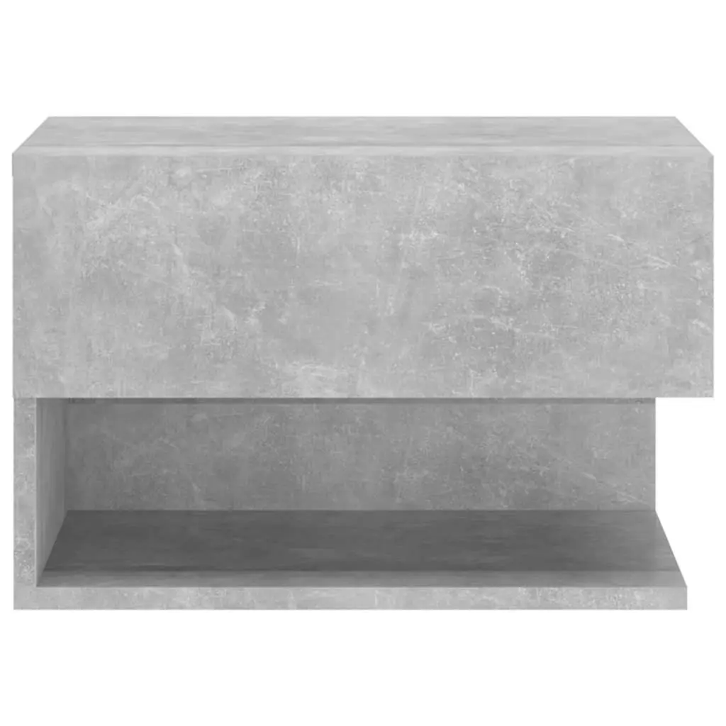 Grey Floating Shelves