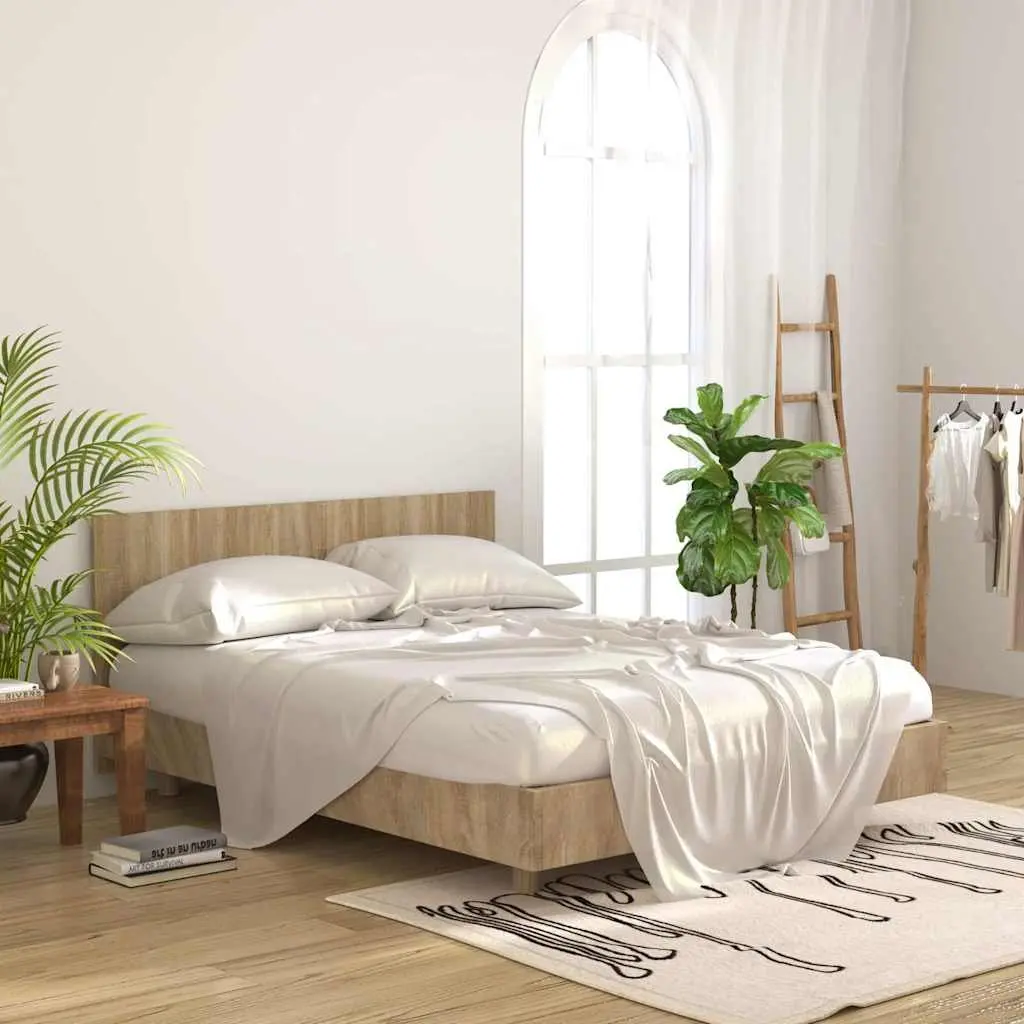 160cm Brown Bed Headboard