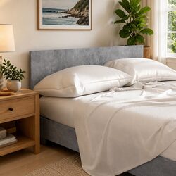 Your Ideal Grey Bed Headboard: 160cm of Style