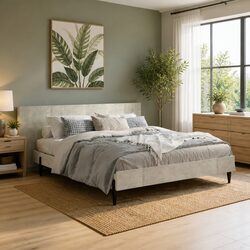 Your Stylish Grey Wall Headboard Awaits