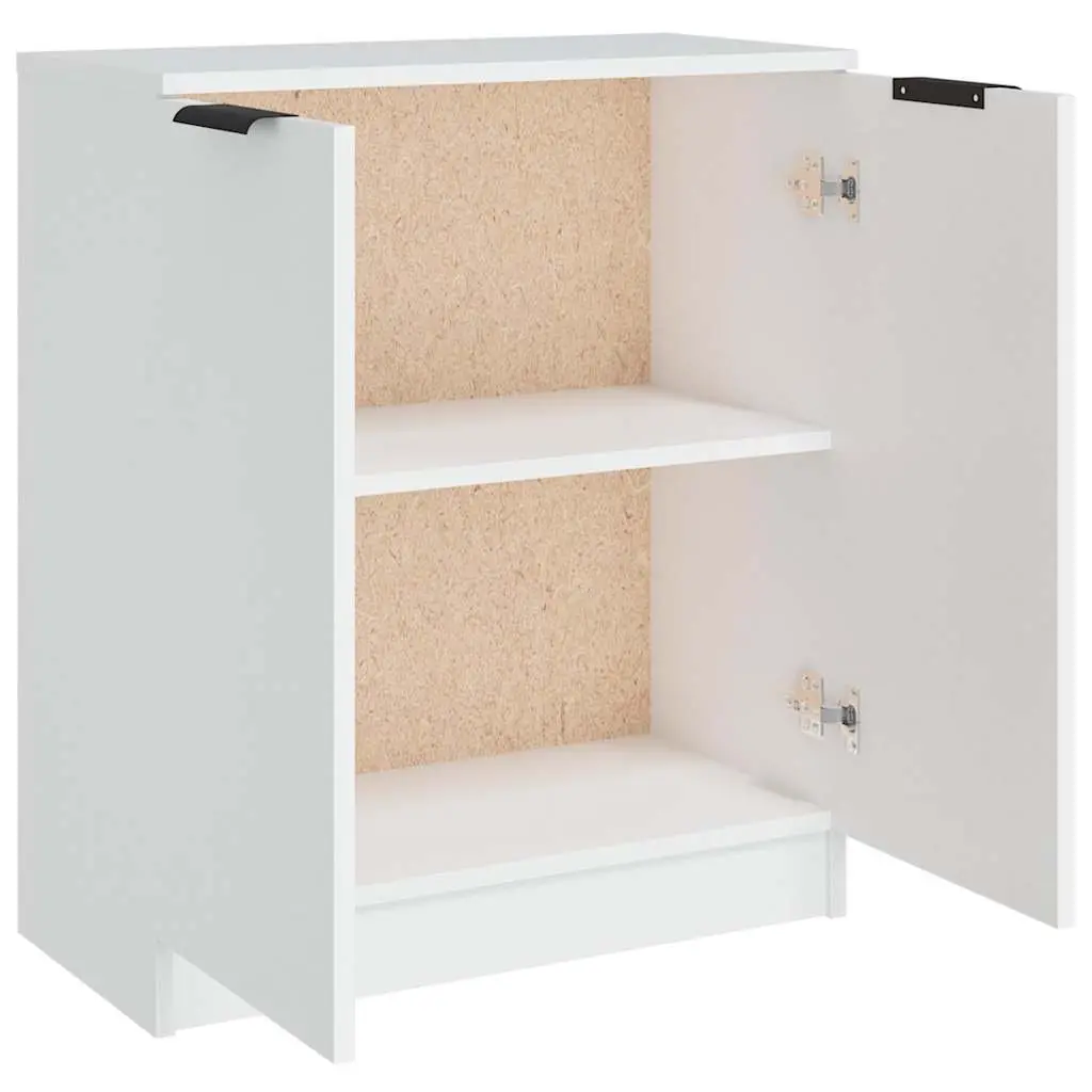Sideboard White 60x30x70 cm Storage Cabinet Engineered Wood Furniture Buffet