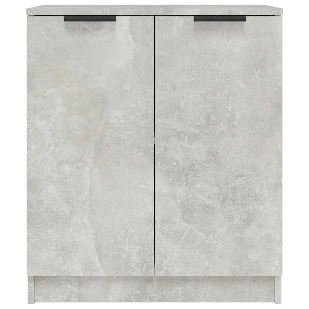 Sideboard Storage Cabinet Engineered Wood Grey 60W x 30D x 70H cm
