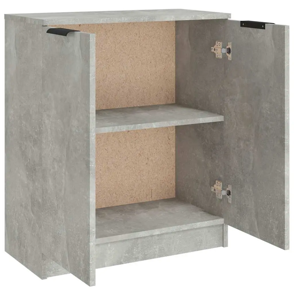 Sideboard Storage Cabinet Engineered Wood Grey 60W x 30D x 70H cm