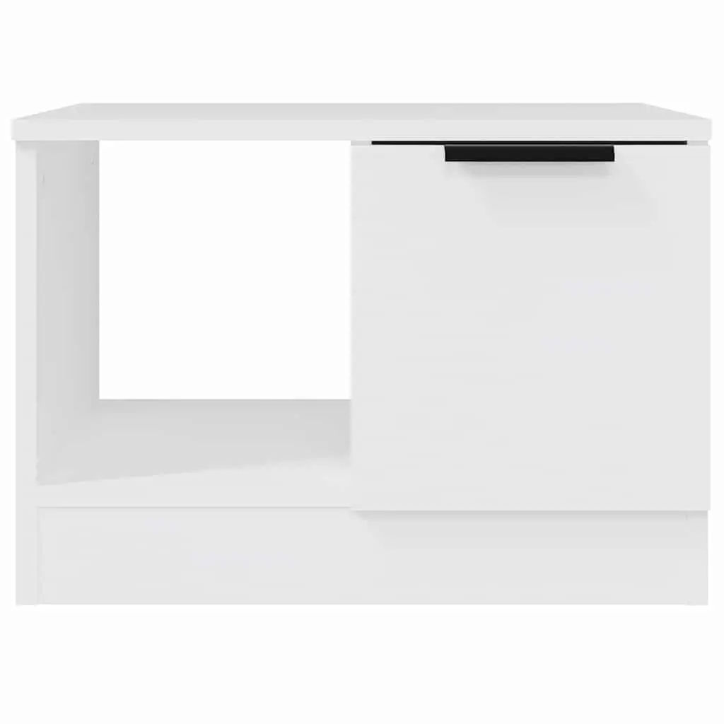 Coffee Table White Engineered Wood 50W x 50D x 36H cm
