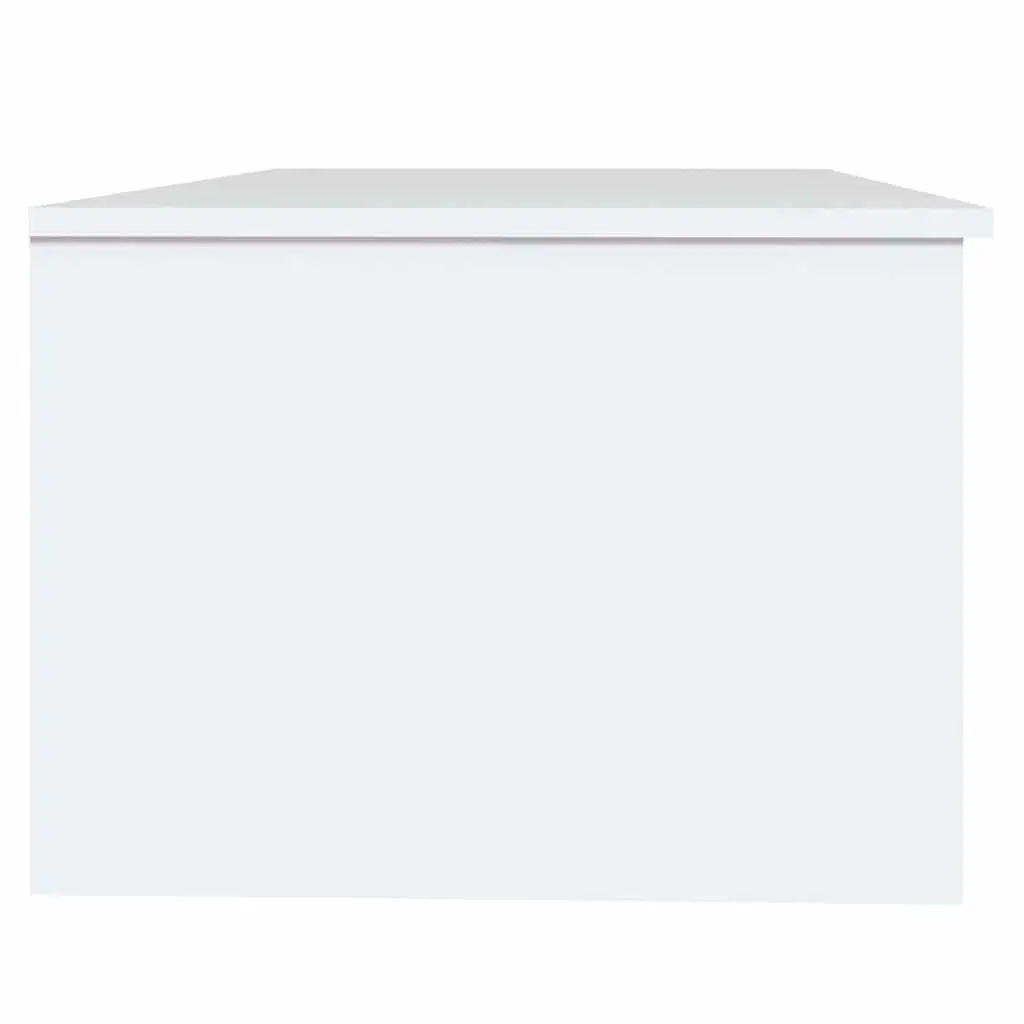 Coffee Table with Storage Compartments White 102 x 50 x 36 cm