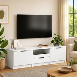 Your Friendly Modern White TV Cabinet for Every Room