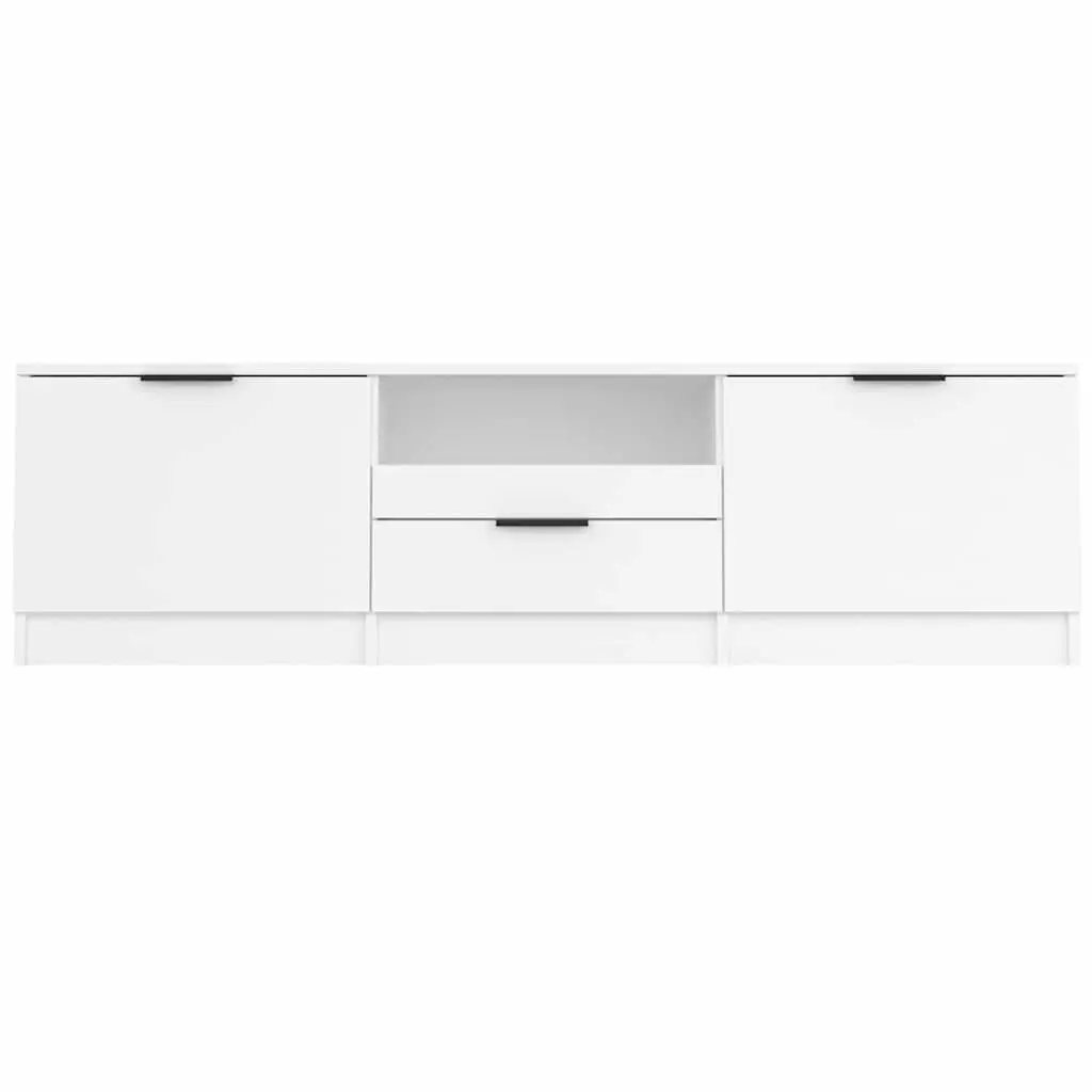TV Cabinet White 140x35x40cm Entertainment Unit Media Stand Storage Sideboard
