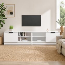 Your New White TV Cabinet for Organized Living