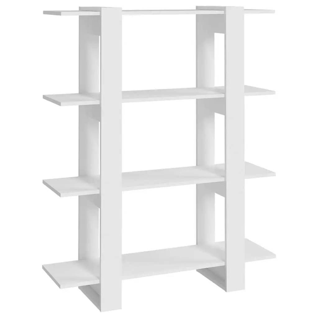 Book Cabinet Room Divider White Shelving Storage Organiser Display Stand Shelf
