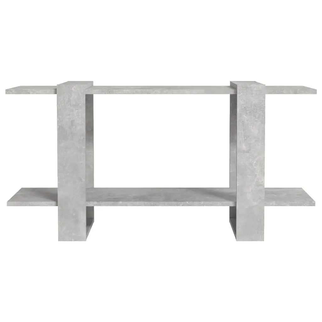 Book Cabinet Grey Shelving Unit 100x30x51cm