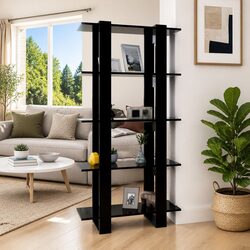 Your New Black Book Cabinet Room Divider