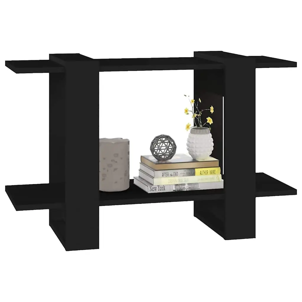 Book Cabinet Room Divider Black Shelving Unit Storage Organiser Display Shelf