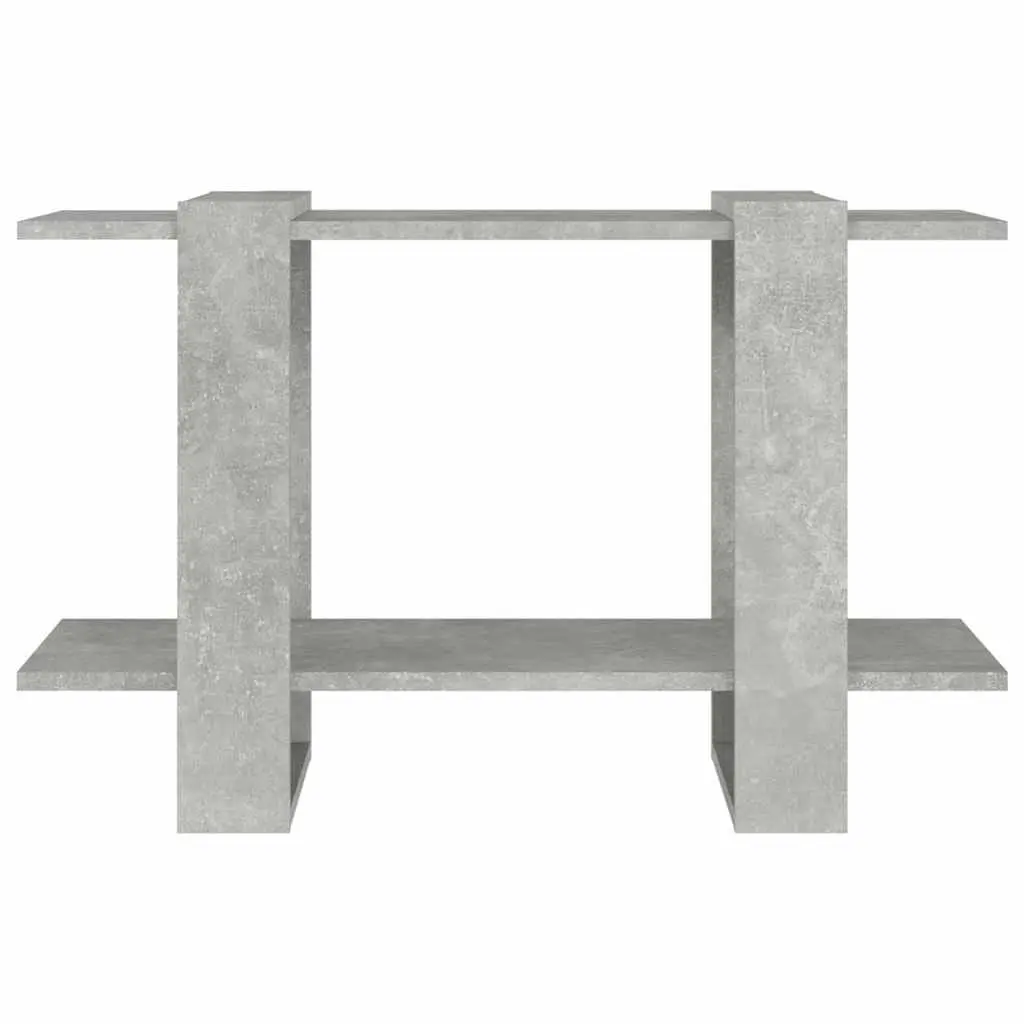 Book Cabinet Room Divider Grey 80x30x51cm