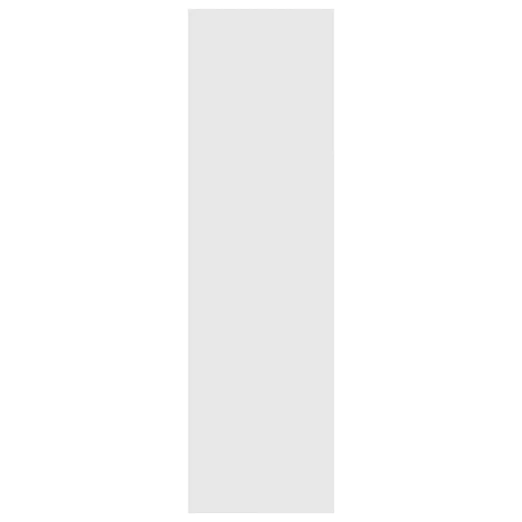 Book Cabinet Room Divider White Engineered Wood 40 x 30 x 103 cm