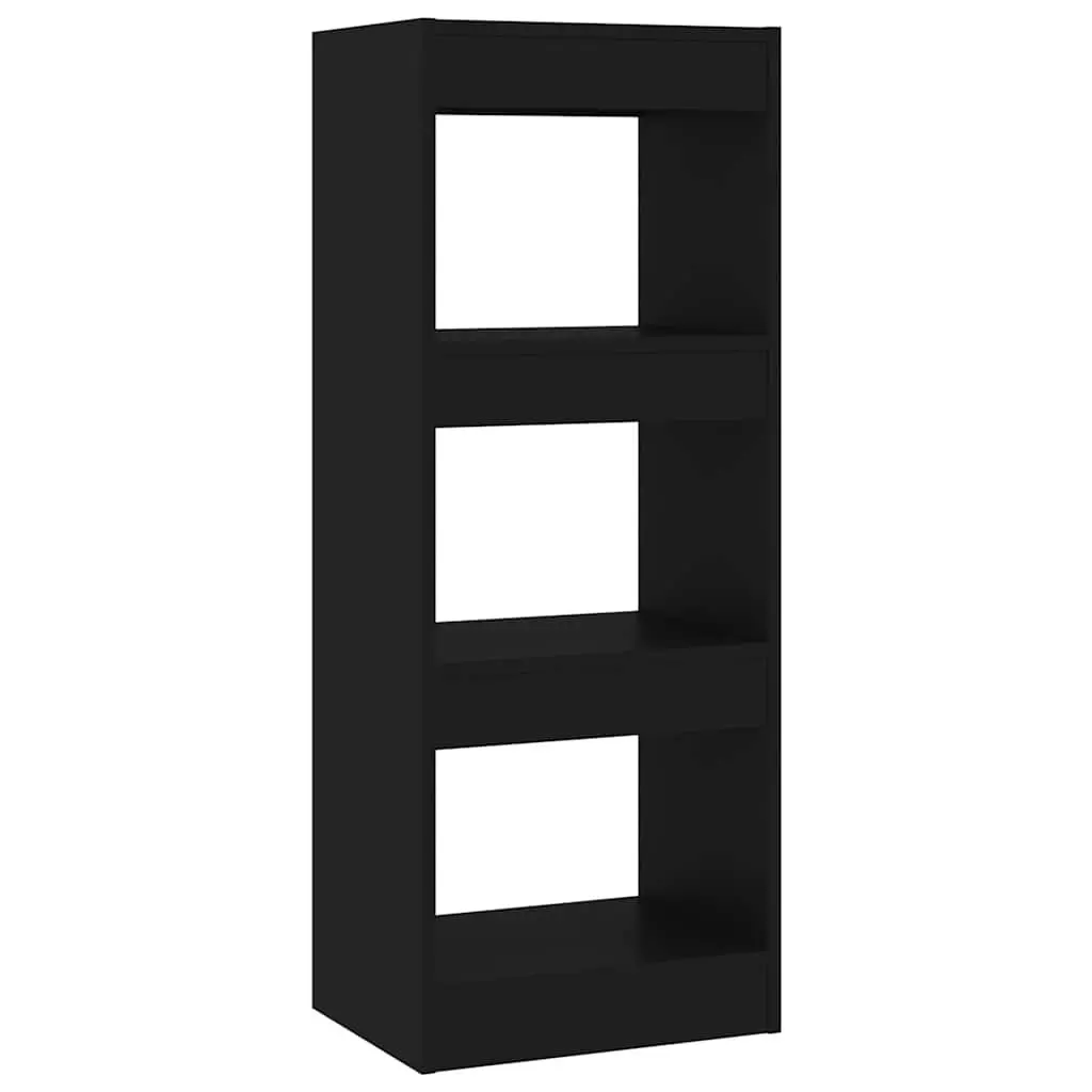 Black Book Cabinet Room Divider 40x30x103cm