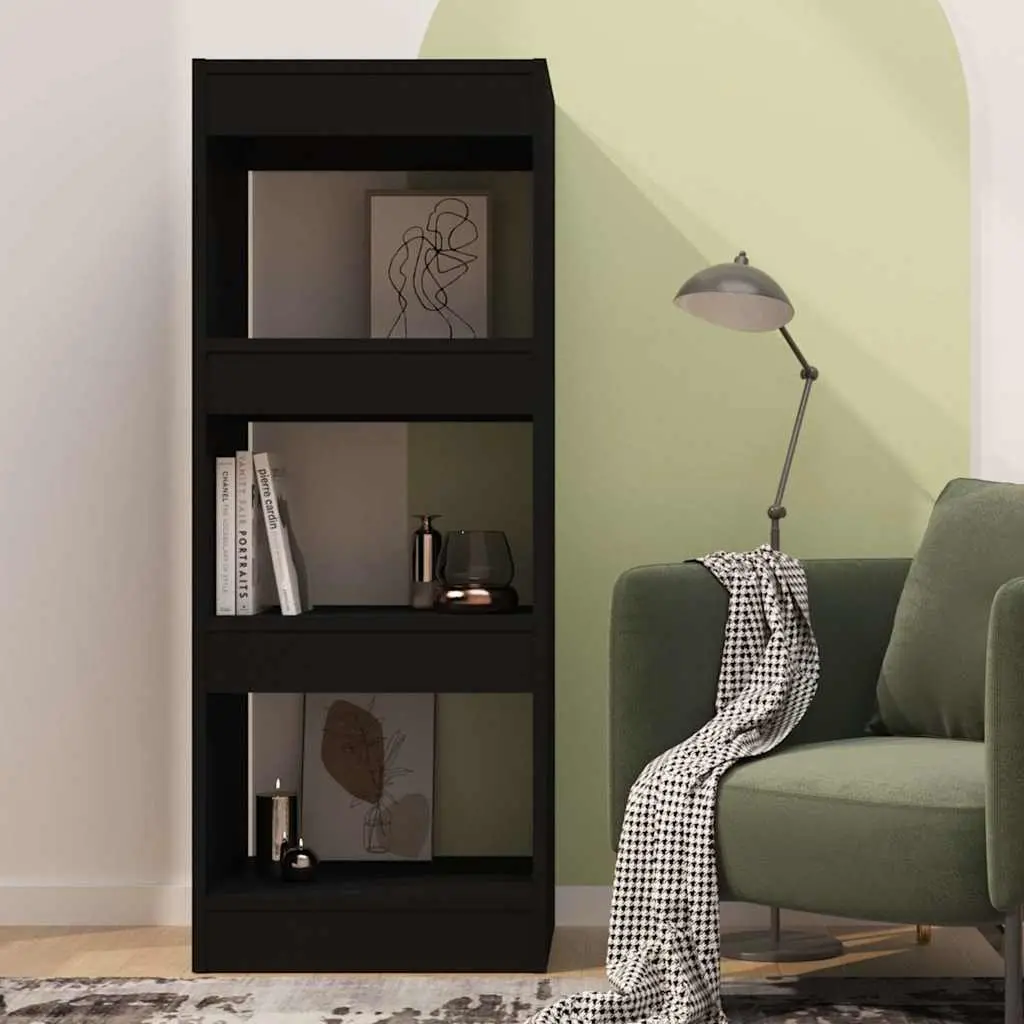 Black Book Cabinet Room Divider 40x30x103cm