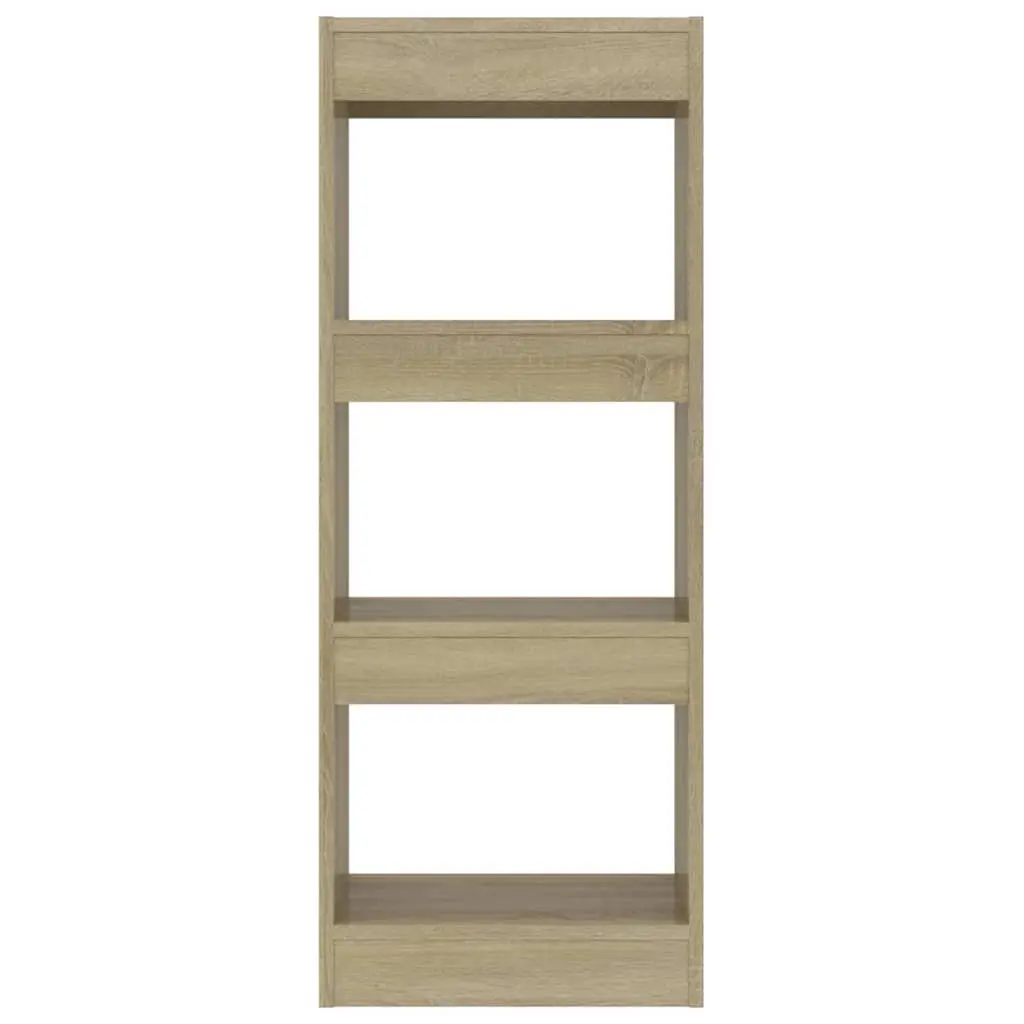 Book Cabinet Room Divider Wooden Shelving Unit Brown 40 x 30 x 103 cm