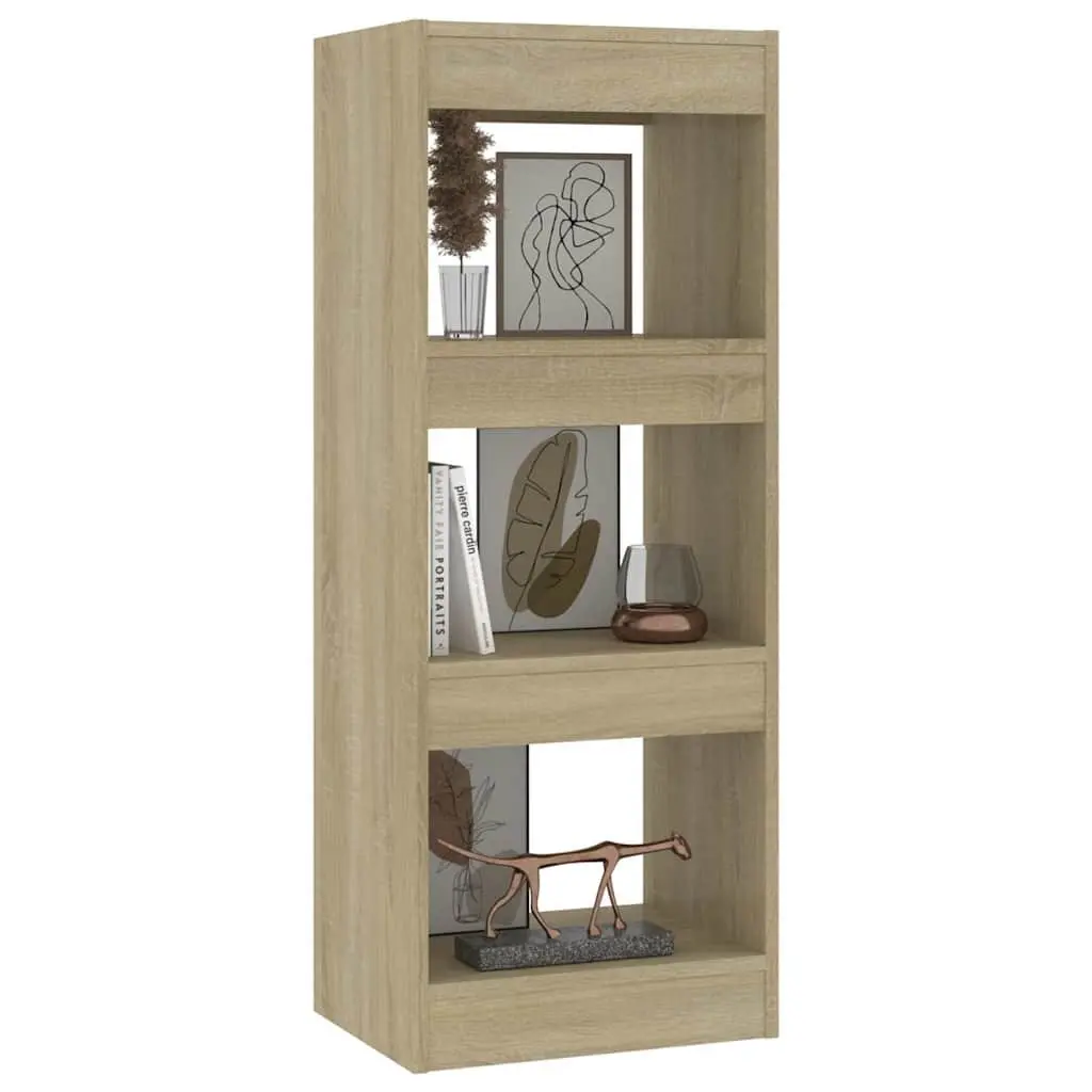 Book Cabinet Room Divider Wooden Shelving Unit Brown 40 x 30 x 103 cm