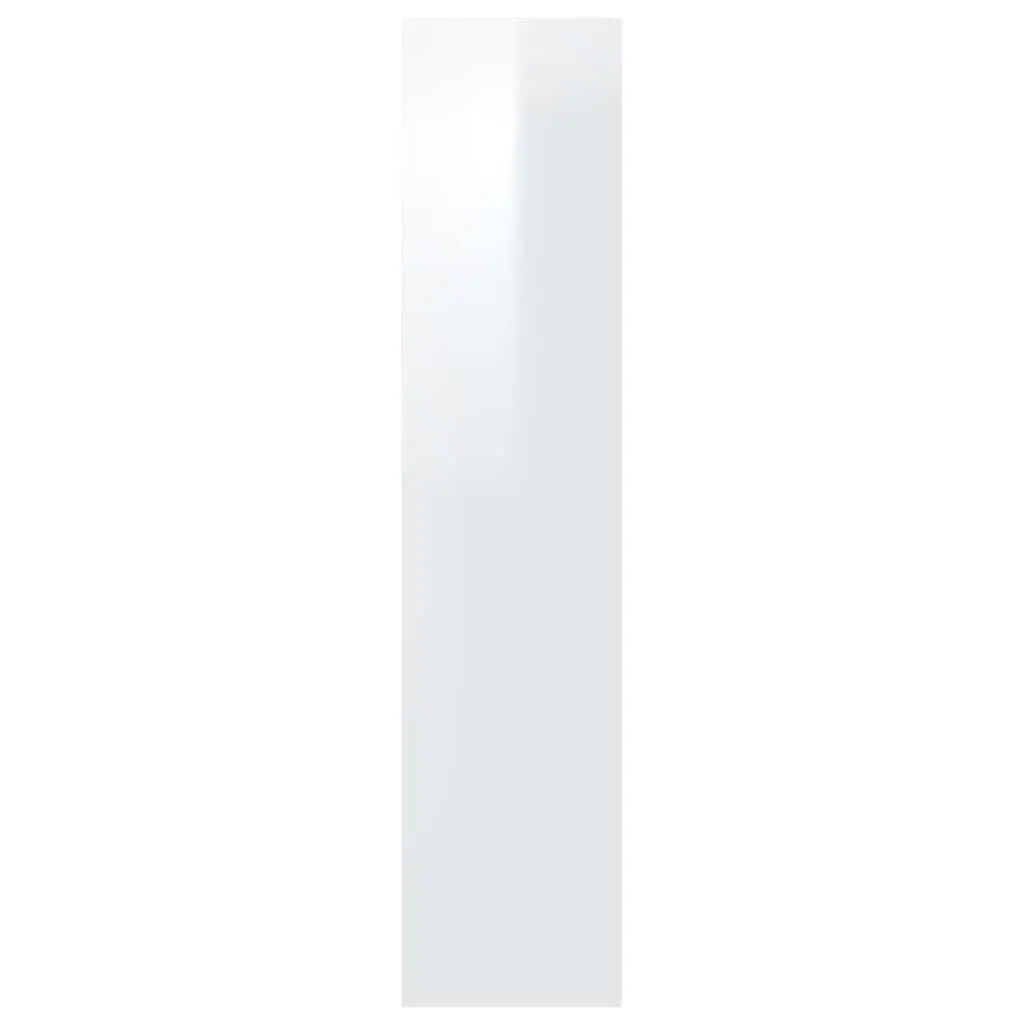 White Gloss Book Cabinet