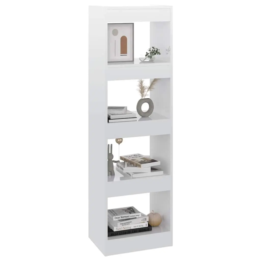 White Gloss Book Cabinet