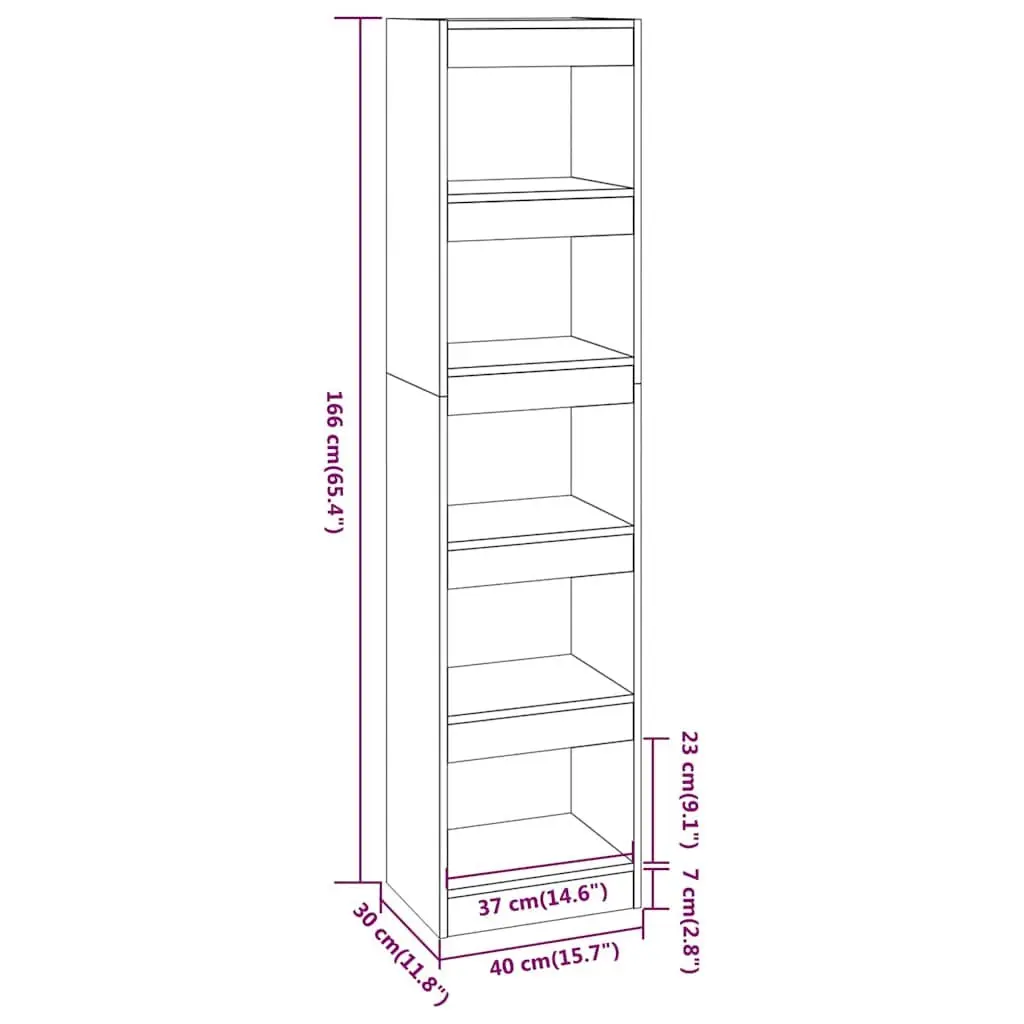 Book Cabinet Room Divider White Storage Bookshelf Organiser Standing Shelf