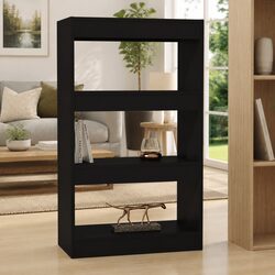 Friendly Black Wooden Bookcase for Every Home
