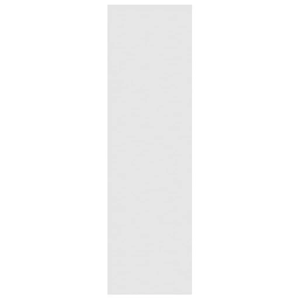 Book Cabinet Room Divider High Gloss White 60W x 30D x 103H cm