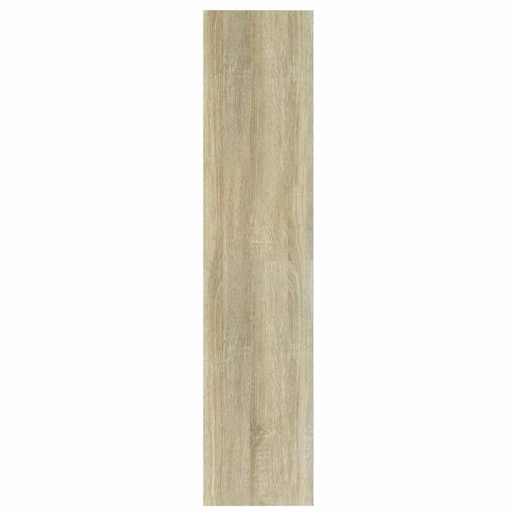 Book Cabinet Room Divider Wooden Shelf 60W x 30D x 135H cm Brown
