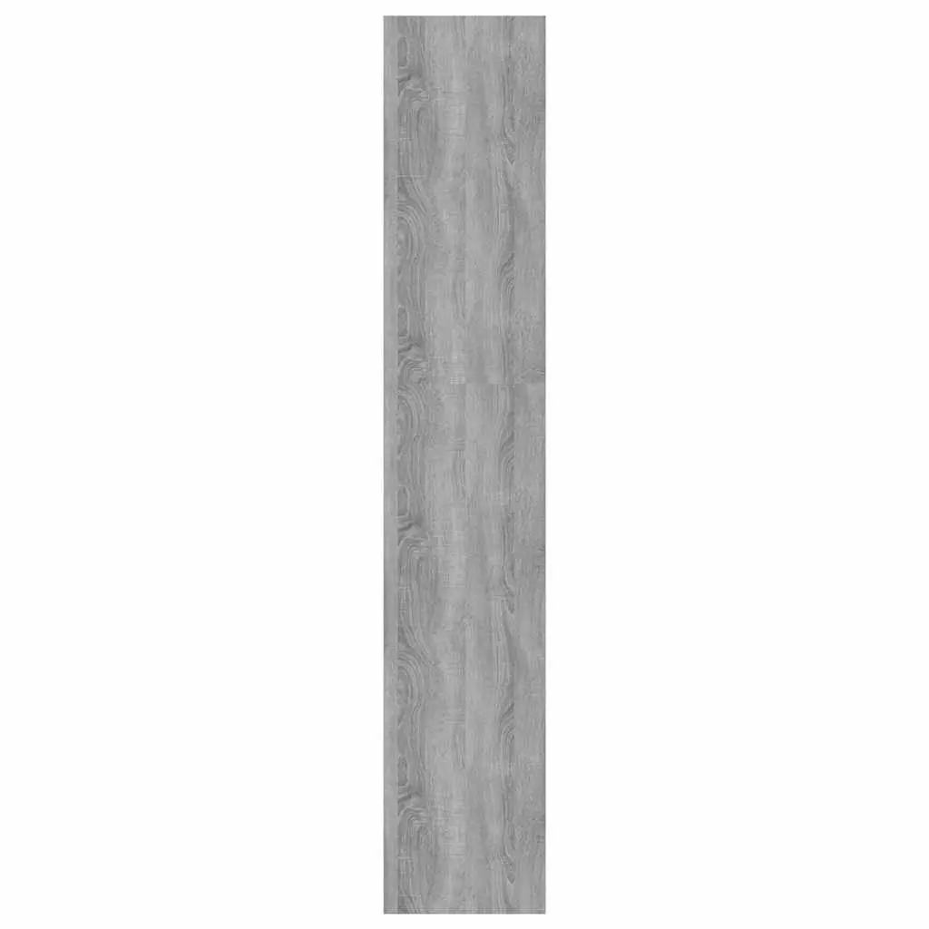 Book Cabinet Room Divider Grey Engineered Wood 60x30x166cm