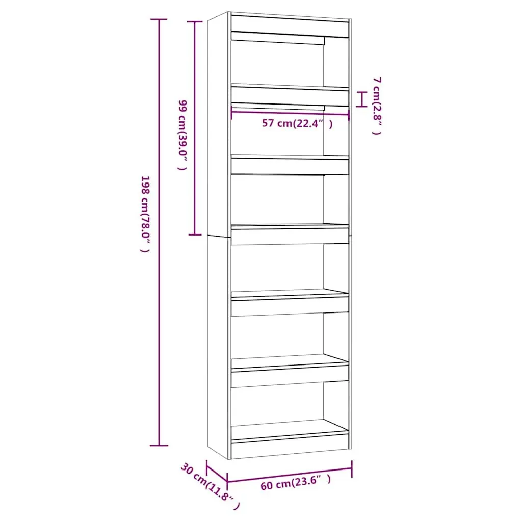 Brown Wooden Book Cabinet for Storage Needs