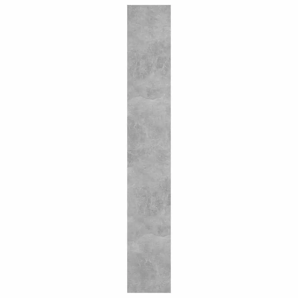 Book Cabinet Room Divider Storage Grey 60x30x198cm