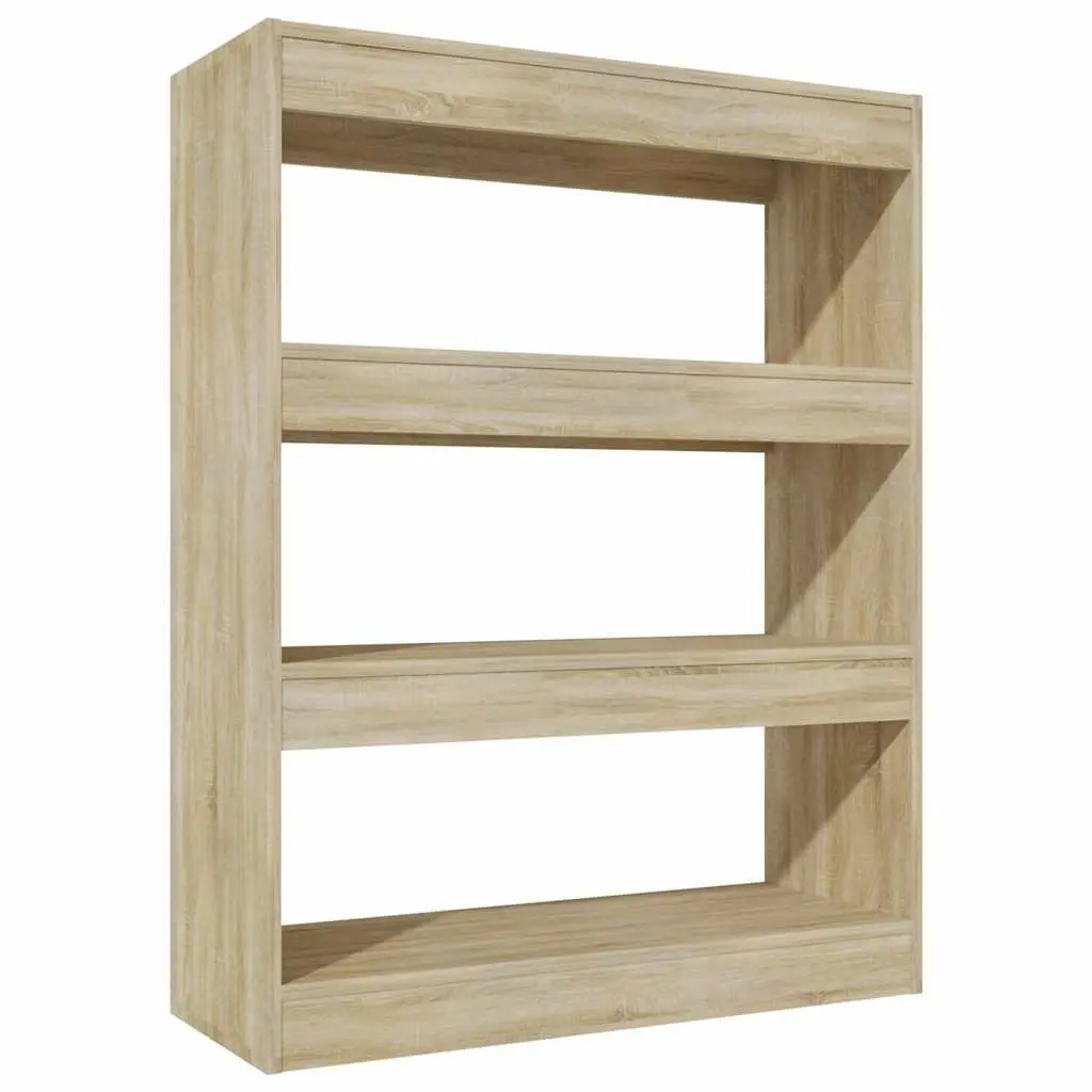 Book Cabinet Room Divider Brown 80x30x103cm