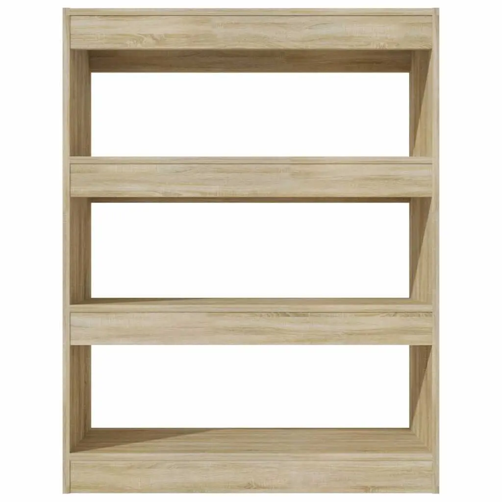 Book Cabinet Room Divider Brown 80x30x103cm