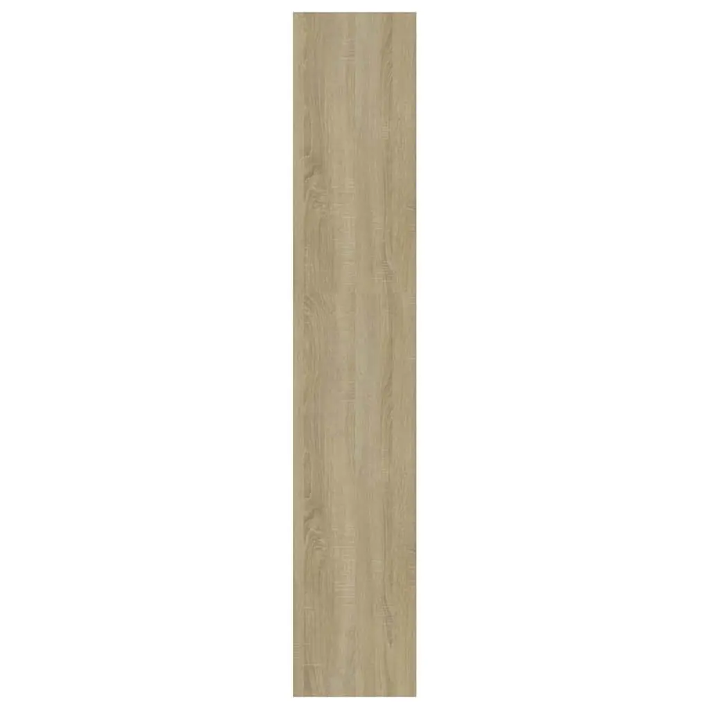 Storage Shelf Room Divider Book Cabinet 80x30x166cm Brown Engineered Wood