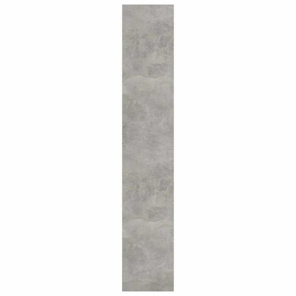 Book Cabinet Grey Engineered Wood Room Divider 80W x 30D x 166H cm