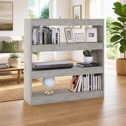 Your Friendly Grey Book Cabinet and Room Divider