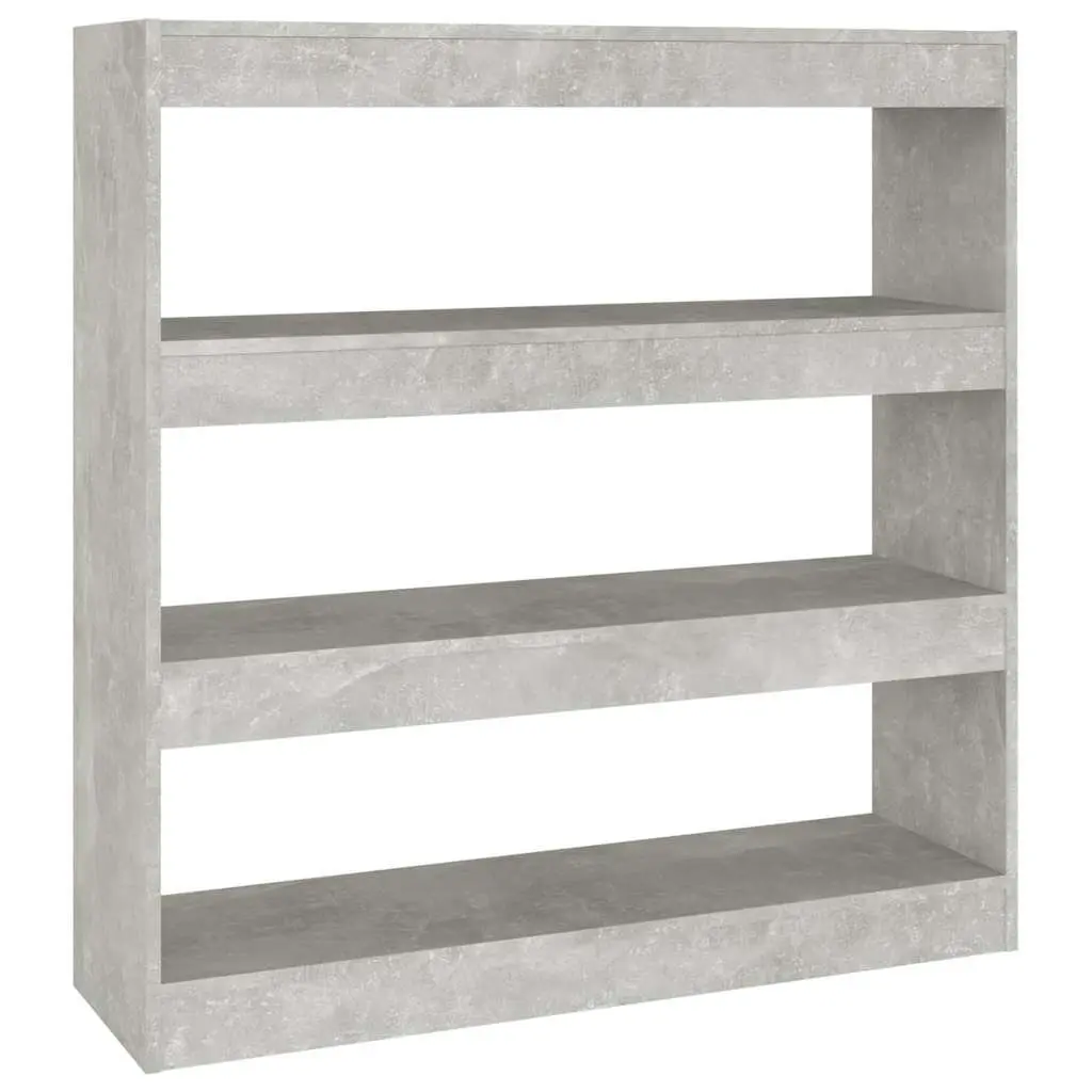 Book Cabinet Room Divider Grey 100W x 30D x 103H cm