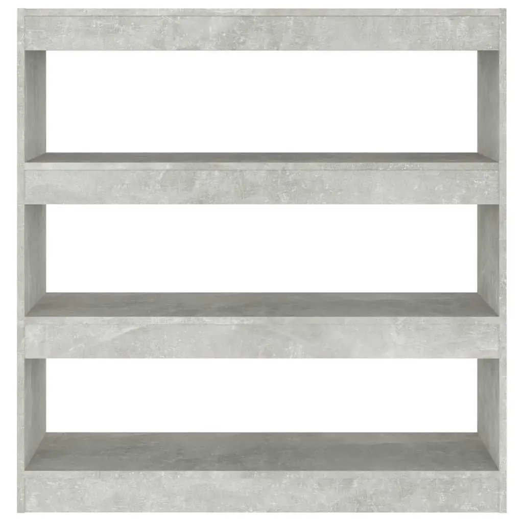 Book Cabinet Room Divider Grey 100W x 30D x 103H cm