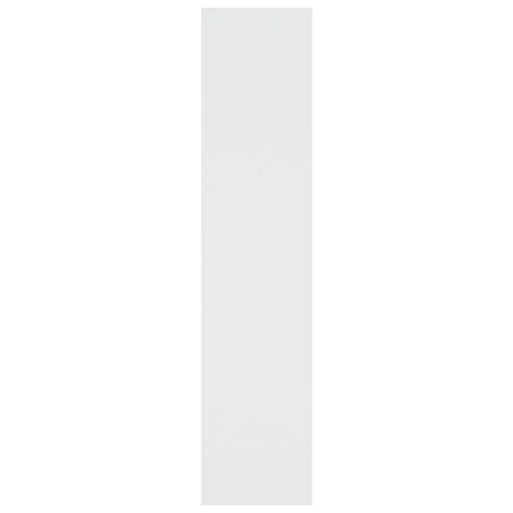 White Book Cabinet Room Divider Shelving Unit 100W x 30D x 135H cm