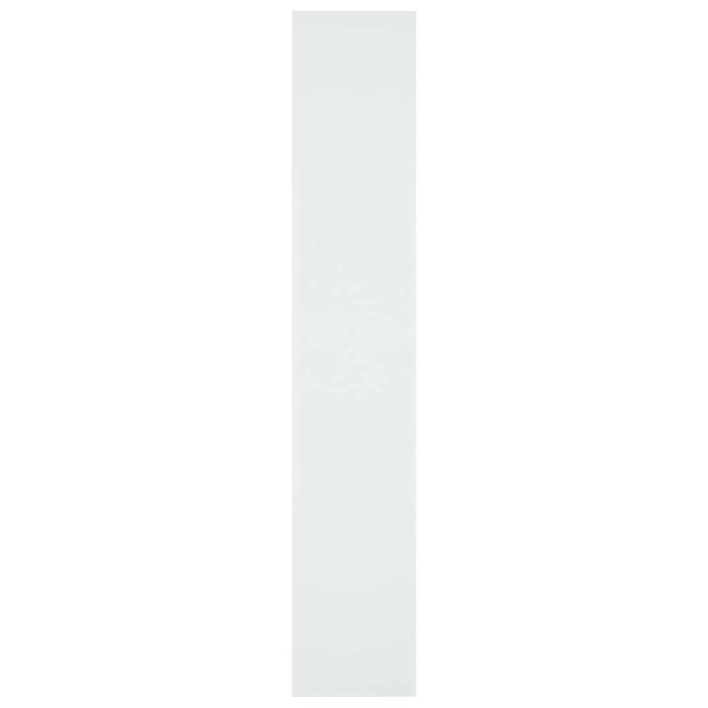 White Wooden Book Cabinet Room Divider Storage Shelving Unit 100x30x166cm