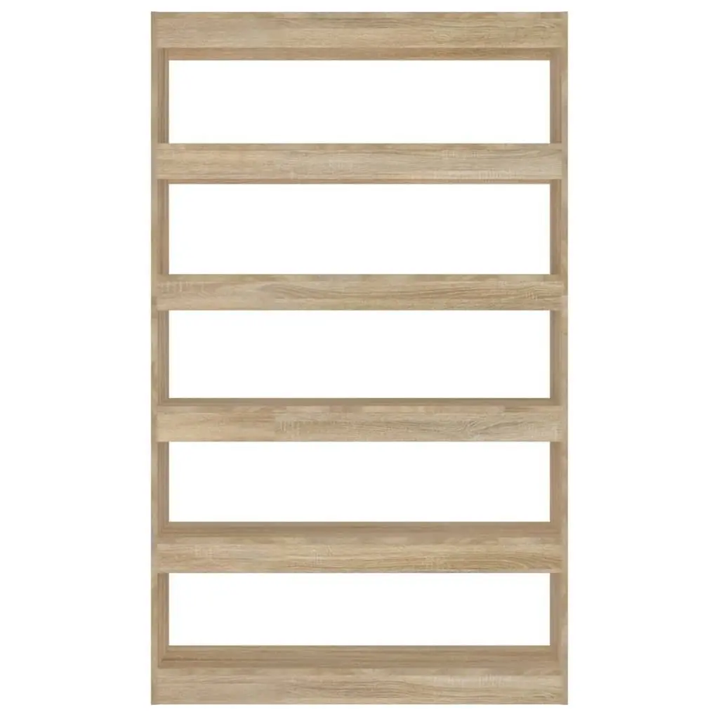 Book Cabinet Room Divider Shelving Unit Bookshelf Storage Organiser Brown Wooden