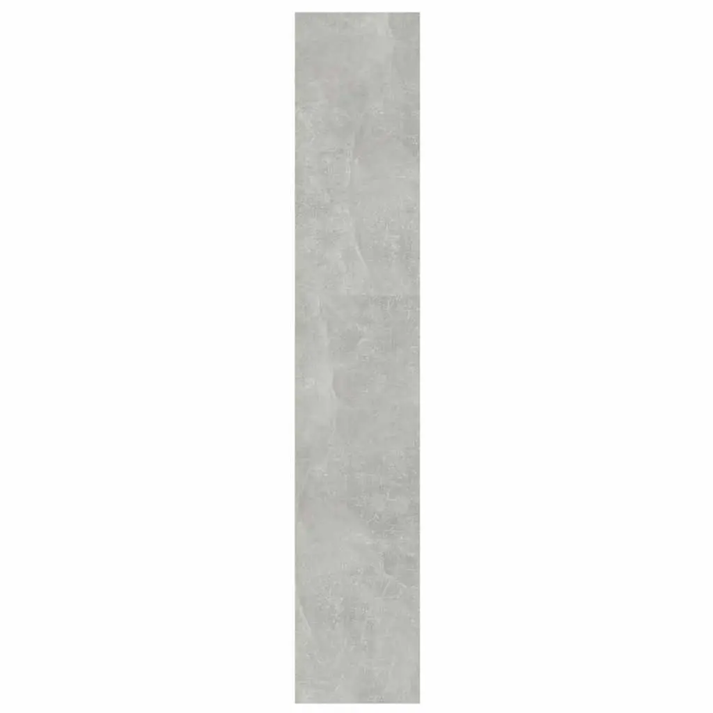Book Cabinet Room Divider Grey Standing Shelf Storage Organizer Bookcase