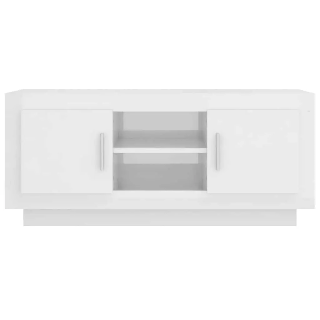 White High Gloss TV Cabinet